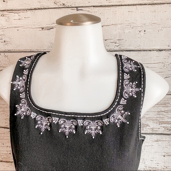 Black Windridge Cheryl Nash top - Picture 2 of 4